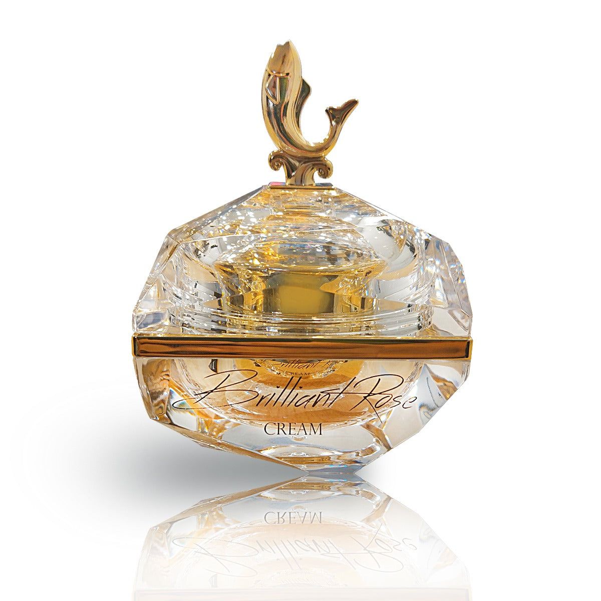 Brilliant Rose Cream with gold flakes 50ml