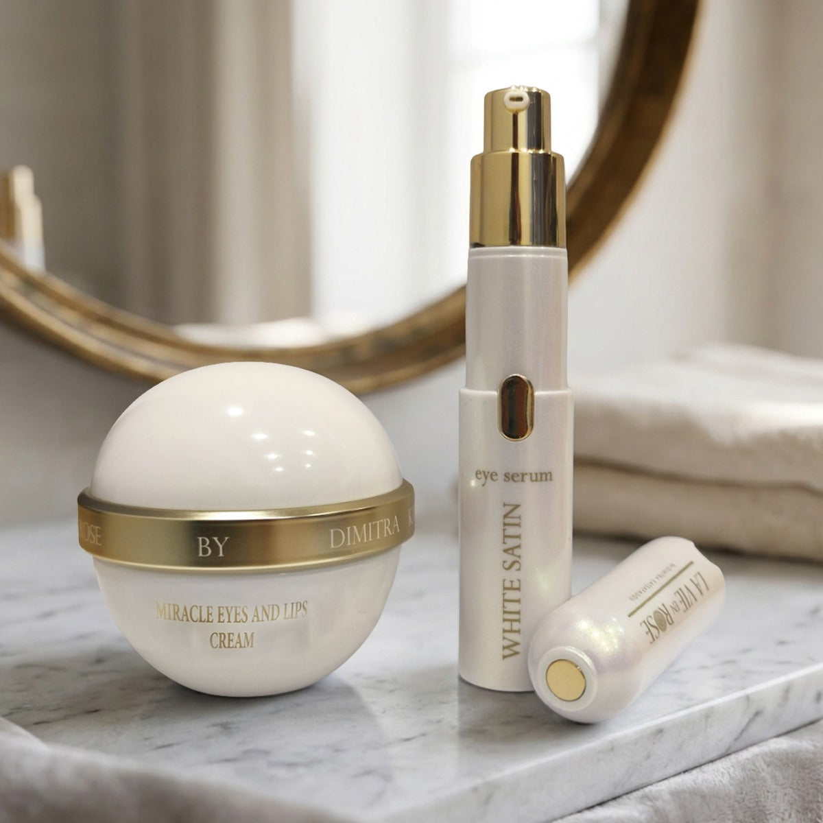 Special Offer | Miracle eyes and lips cream 30ml + ΔΩΡΟ White Satin Eye Serum 20ml
