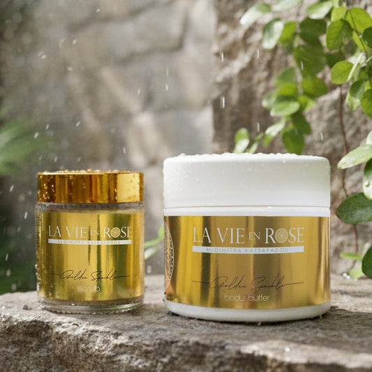 Special Offer | Golden sparkle body butter 200ml + Golden sparkle scrub 100ml