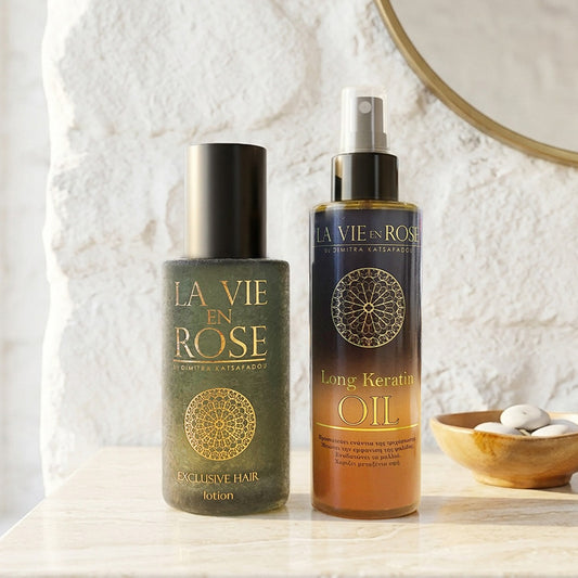 Special Offer | Long Keratin Oil 150ml + Exclusive hair lotion 100ml (new)